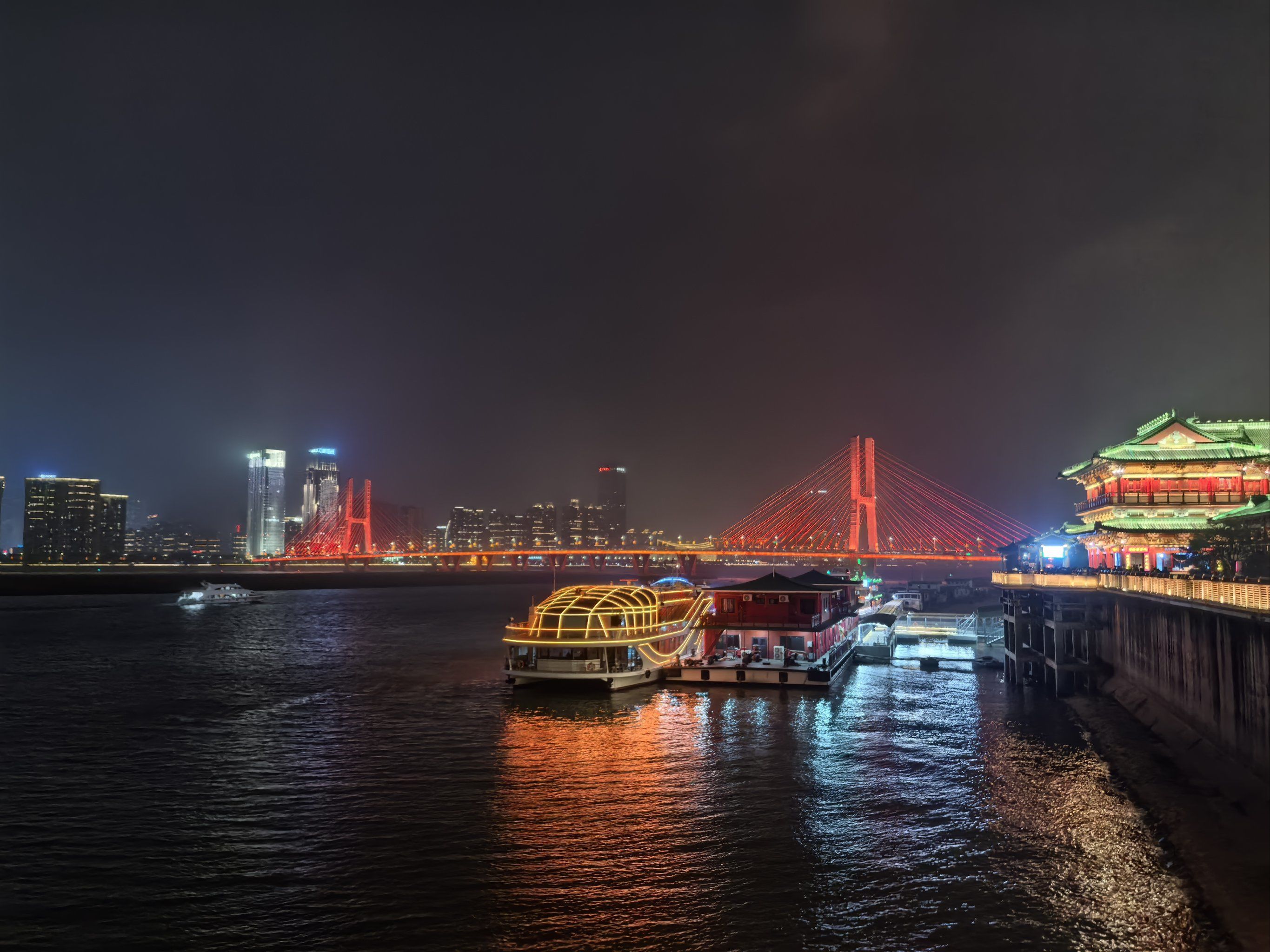 难忘的赣江夜游