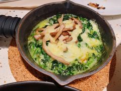 奶油芝士焗菌菇菠菜-必胜客(海滨店)