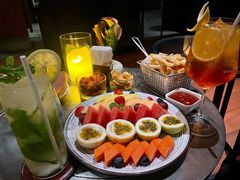 -日落吧·海景咖啡厅·餐酒吧·鸡尾酒·下午茶·乐队表演·浪漫夕阳·三亚文华东方酒店