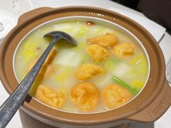 浓汤鱼腐娃娃菜-旺顺阁鱼头泡饼(小红门店)