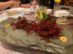 煎蒸椒麻加拿大牛肉粒-广州文华东方酒店·江-由辉师傅主理