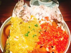 鸳鸯鱼头王-望湘园·洞庭渔宴(浦江欢乐颂店)