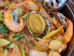 小鲍鱼鸡煲虾-蜀八婆鲍鱼鸡虾煲虾(东方广场店)