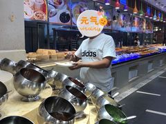 自助取餐区-爱尚客韩式烤肉自助餐厅(海口京华城店)
