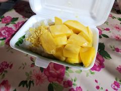 -芒果糯米饭摊子