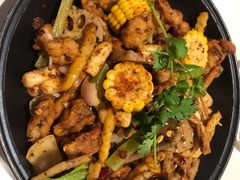 干锅牛蛙-渝蛙馆(新百店)