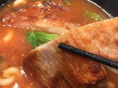 番茄汤底香煎猪扒通粉-华嫂冰室(尖沙咀店)