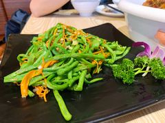 虫草花爆炒豆角-渔太泰漓江小馆·广西融合菜(西街店)