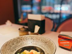 土佐醋风味鮟鱇鱼肝配芥末海螺-滩万日本料理Nadaman(国贸大酒店)