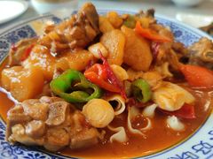 新疆大盘鸡-西部马华清真兰州牛肉面·烧烤夜市(关东店)