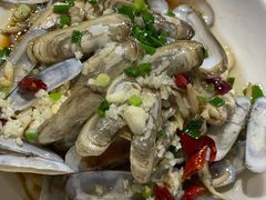 葱姜炒蛏子-大家发海鲜城夜排档(华山中路店)