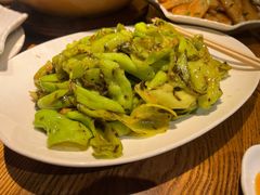 咸菜炒平远土椒-金苑酒家·客家菜·广东老字号(万象店)