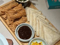 馓子卷烙馍-刀板香·安徽菜(国购IFC店)