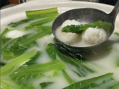 北海墨鱼丸子煮春菜-徐记海鲜(梅溪新天地店)