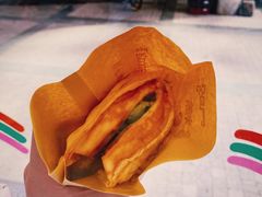 薄饼夹抹茶雪糕-成裕雪糕店(士多店)