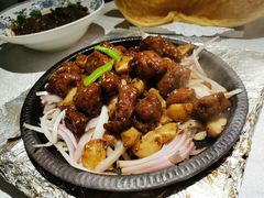 黑蒜子牛肉粒-乾园(天河城店)