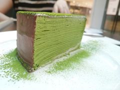 巧克力抹茶千层-36抹茶·千层与鲜果茶(欢乐海岸店)