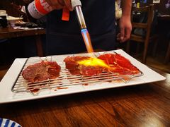 铺天盖地顶级澳牛肉火焰寿司-仙隐小鹿中華の日料(正弘城店)