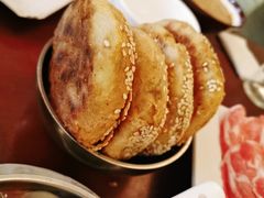 烤烧饼-福寿斋·老北京铜锅涮肉·烤鸭(顺义总店)