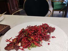 椒麻喷汁小牛肉-后海16号·北京私房菜