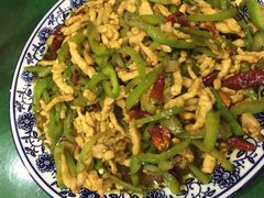 尖椒肉丝-北大地皖峰饭馆