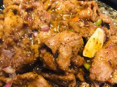 铁板黑椒牛柳-好嫂子酱猪手•农家菜(蒲黄榆店)