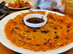 泡菜饼-喇喇排骨火锅·传统韩式脊骨汤(望京西园总店)