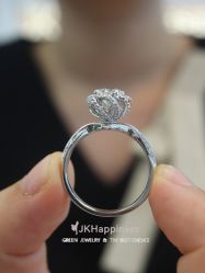 -JKHappiness培育钻石钻戒婚戒定制(天河国贸店)
