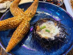 海胆蒸蛋-蚝堡海鲜·威海菜·海肠捞饭·烧烤·亚洲吃蚝公司(幸福门店)