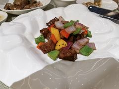 彩椒牛肉粒-潮府馆·非遗潮州菜·港式点心(世纪公园店)