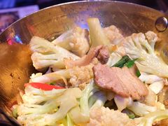 干锅花菜-钳真多钓虾馆·小龙虾海鲜烧烤(九六广场店)