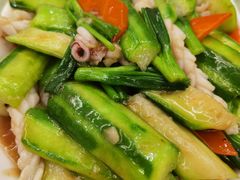 丝瓜炒鲜鱿-腰记饭店(龙源路店)