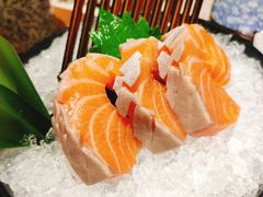 招牌三文鱼腩刺身-原志优秀食材·匠心料理·海胆主题(金亿广场店)