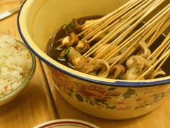 -拈签一笑黄牛肉辣卤串串