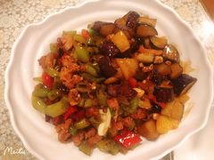 茄子肉丁小公鸡双拼拌面-文三里屯面馆(三里屯店)