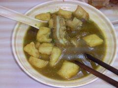 咖喱牛肚鸡血汤-咬不得高祖生煎·简餐(高银街店)