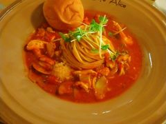西红柿辣鸡意大利面-Cafe Alice咖啡爱丽丝(奥城店)