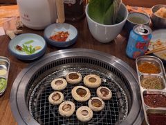 -明洞阿姨·韩式酱蟹烤肉·创意料理(三元桥店)