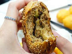 肉馅烧饼-老磁器口豆汁店(天坛店)