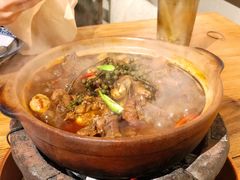 花椒肥肠鸡煲-十六蒲(桂林路店)