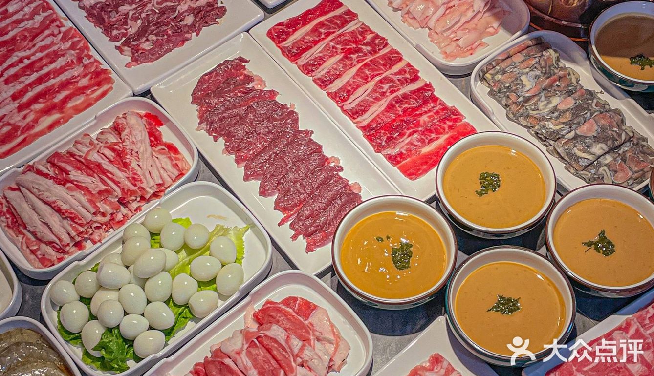 杭州首家铜锅涮肉烧烤【自助】餐厅 都给我拼命吃❗️❗️