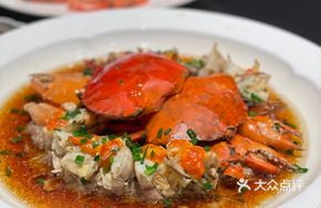 Steamed Crab with Black Pork