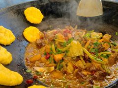 锅边馍-土灶人家柴火鸡(都江堰店)