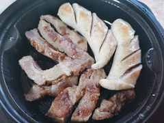 牛排拼纽伦堡香肠-半秋山西餐厅(襄阳万达店)