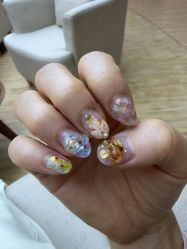 -复古绿·少女主题美甲美睫