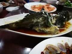 清蒸石斑鱼-南海渔家•海鲜•正宗海南菜(海棠湾店)