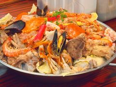 海鲜猪骨煲-凤城康记饭店