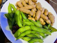 煮毛豆-马路牙子地桌烤肉(工体店)