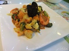 泰式滑蛋海鲜-营养素健康餐厅