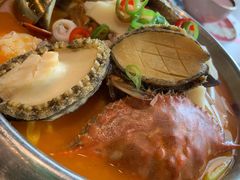 鲍鱼混烧-甜阿姨·天台花园私房菜(万松园店)
